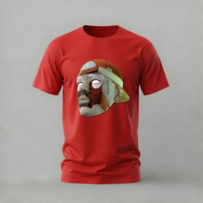 SNEAKER HEAD Mask Graphic T-Shirt