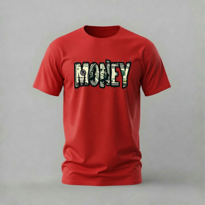 MONEY Dollar Bill Graphic T-Shirt