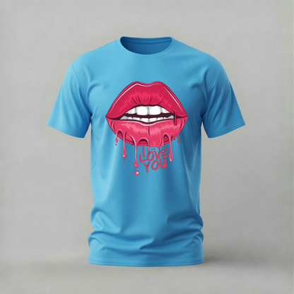 I LOVE YOU LIPS Graphic T-Shirt