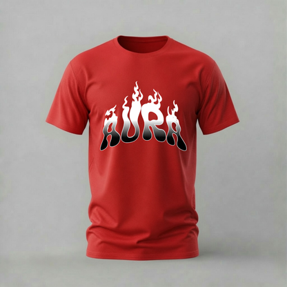 AURA Flame Graphic T-Shirt