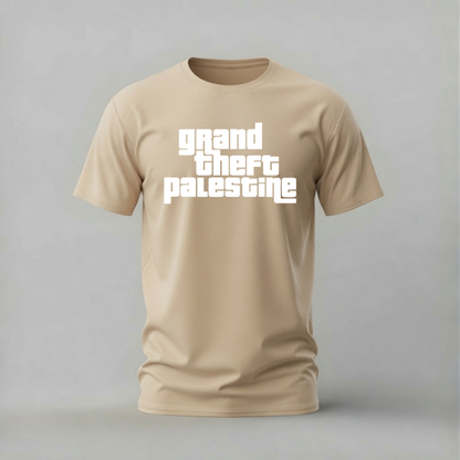 GRAND THEFT PALESTINE Graphic T-Shirt