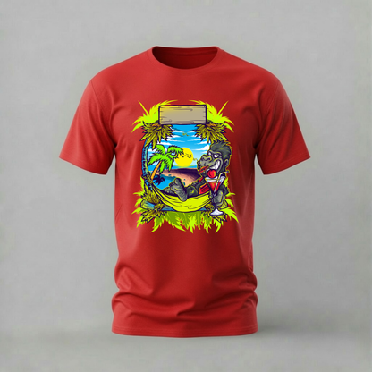 TROPICAL GORILLA Graphic T-Shirt