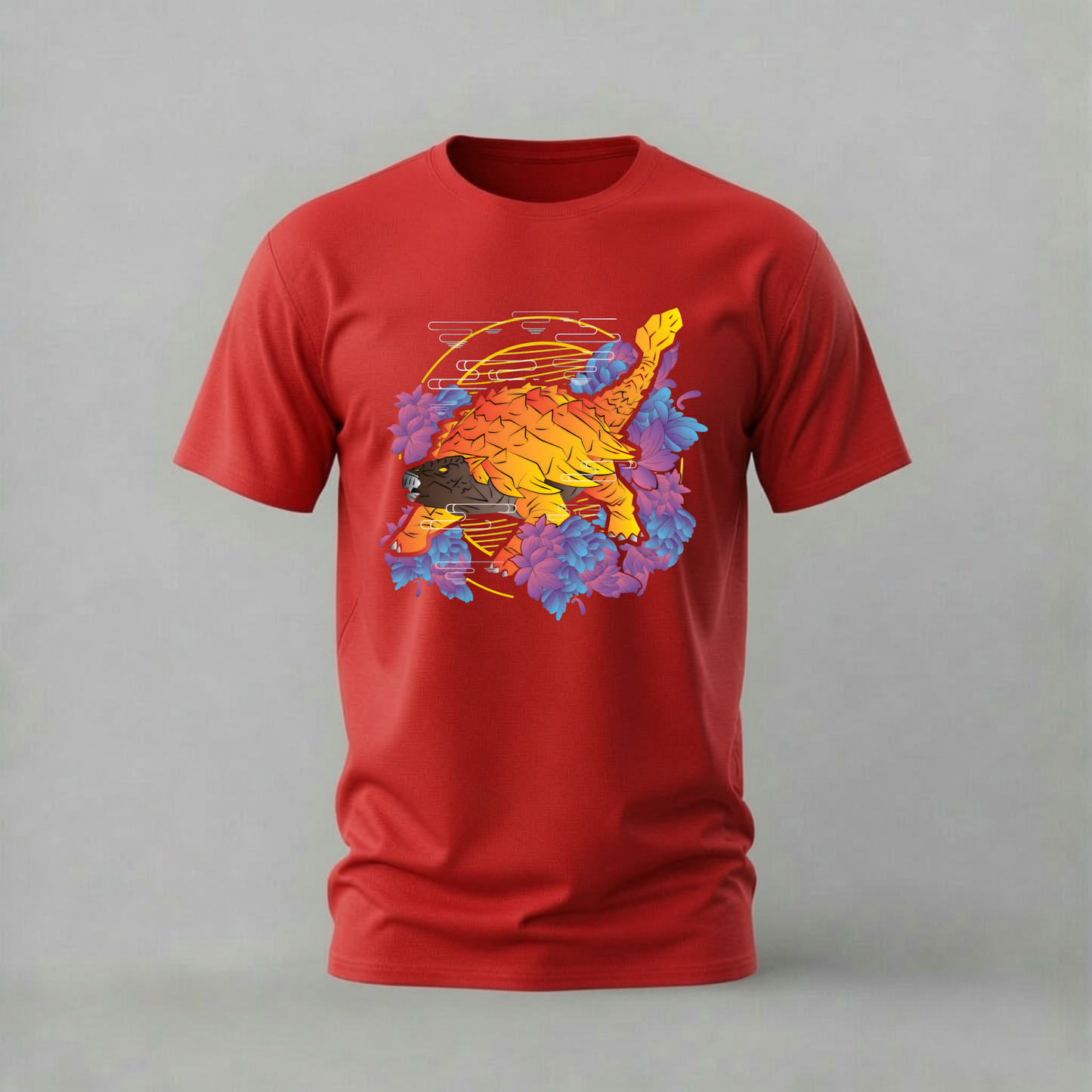 DINOSAUR Floral Graphic T-Shirt