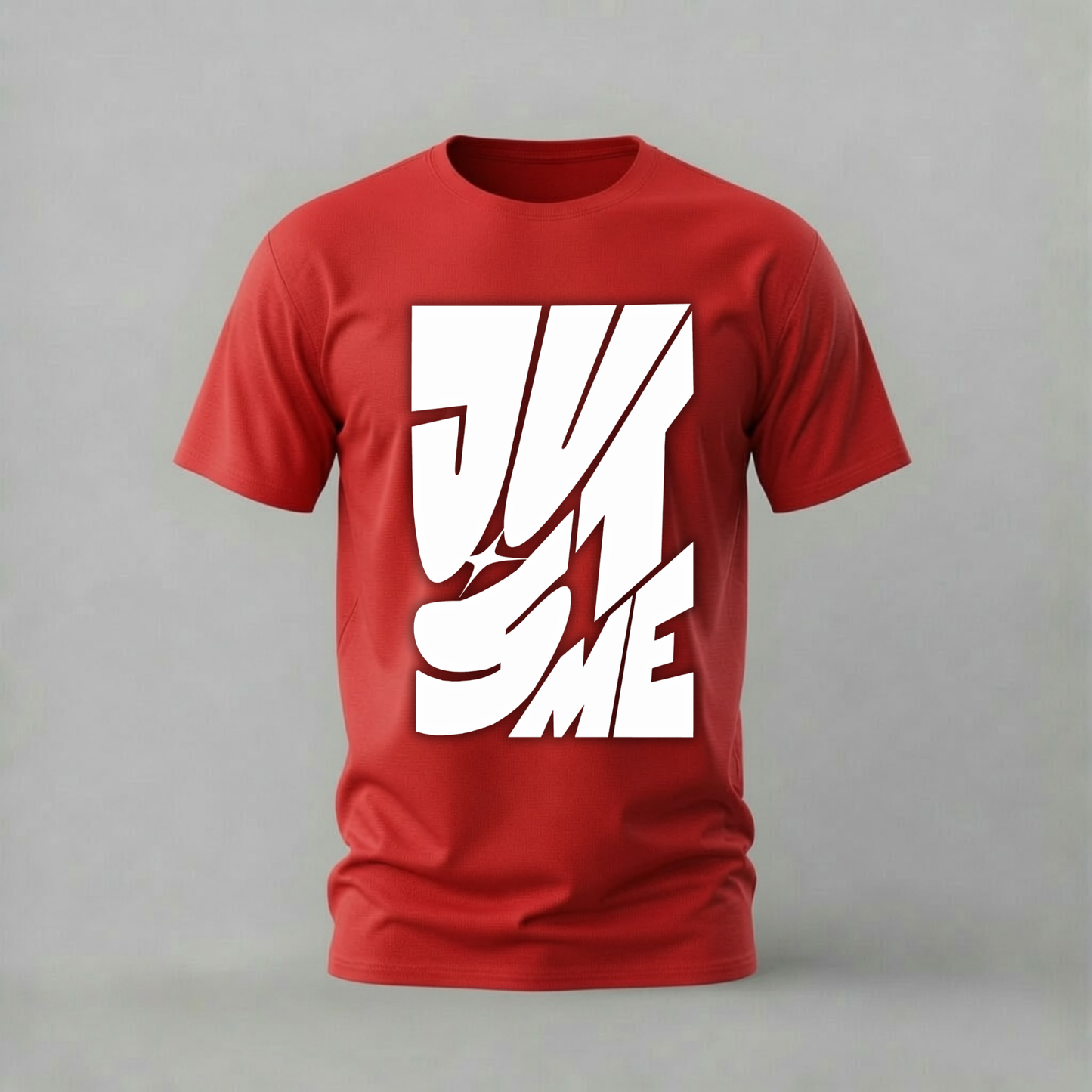JUST ME Typography Graphic T-Shirt