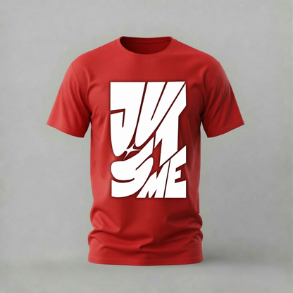 JUST ME Typography Graphic T-Shirt