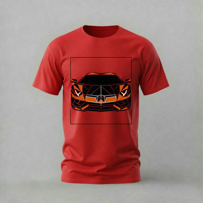 LAMBORGHINI Low Poly Graphic T-Shirt