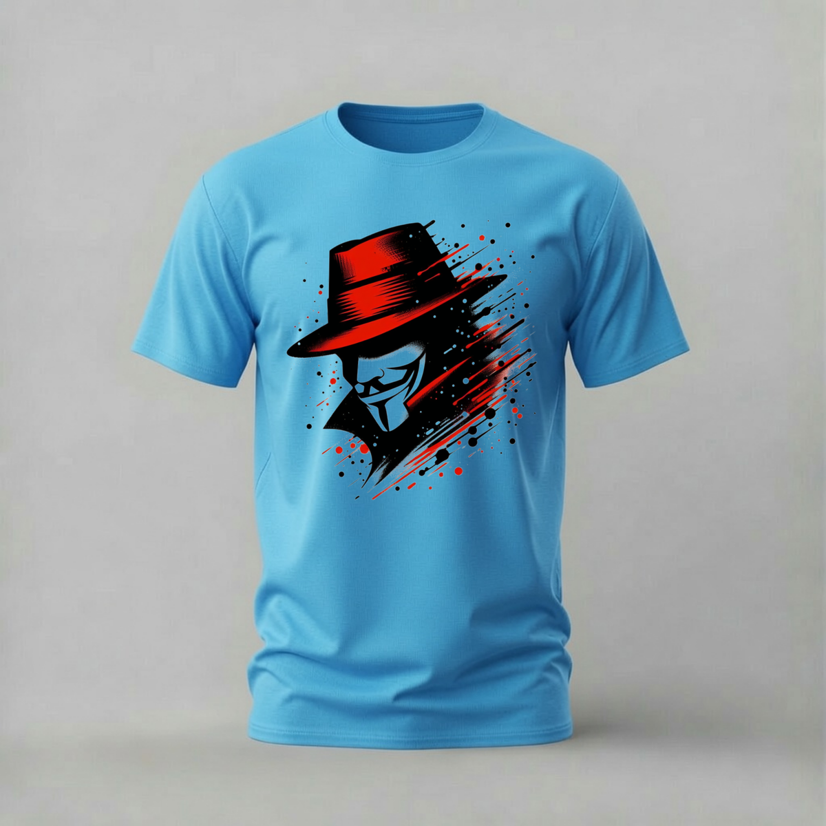 ANONYMOUS RED HAT Graphic T-Shirt