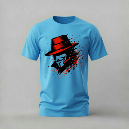 ANONYMOUS RED HAT Graphic T-Shirt