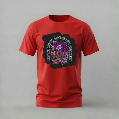 SET THE MOOD CREATE THE MOMENT Graphic T-Shirt