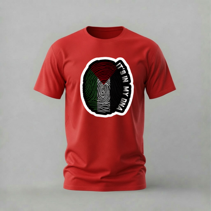PALESTINE DNA Fingerprint Graphic T-Shirt