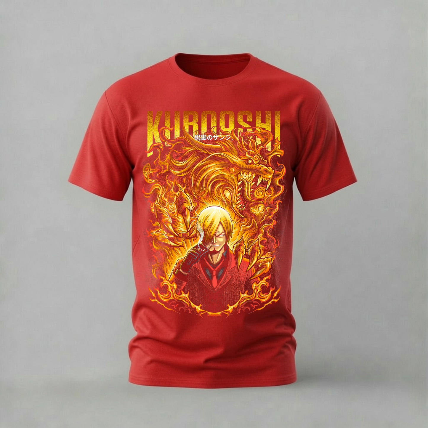 SANJI KUROASHI One Piece Graphic T-Shirt