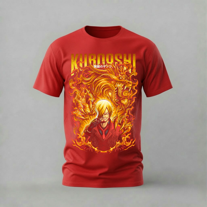 SANJI KUROASHI One Piece Graphic T-Shirt