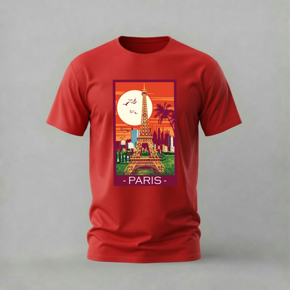 PARIS Eiffel Tower Graphic T-Shirt