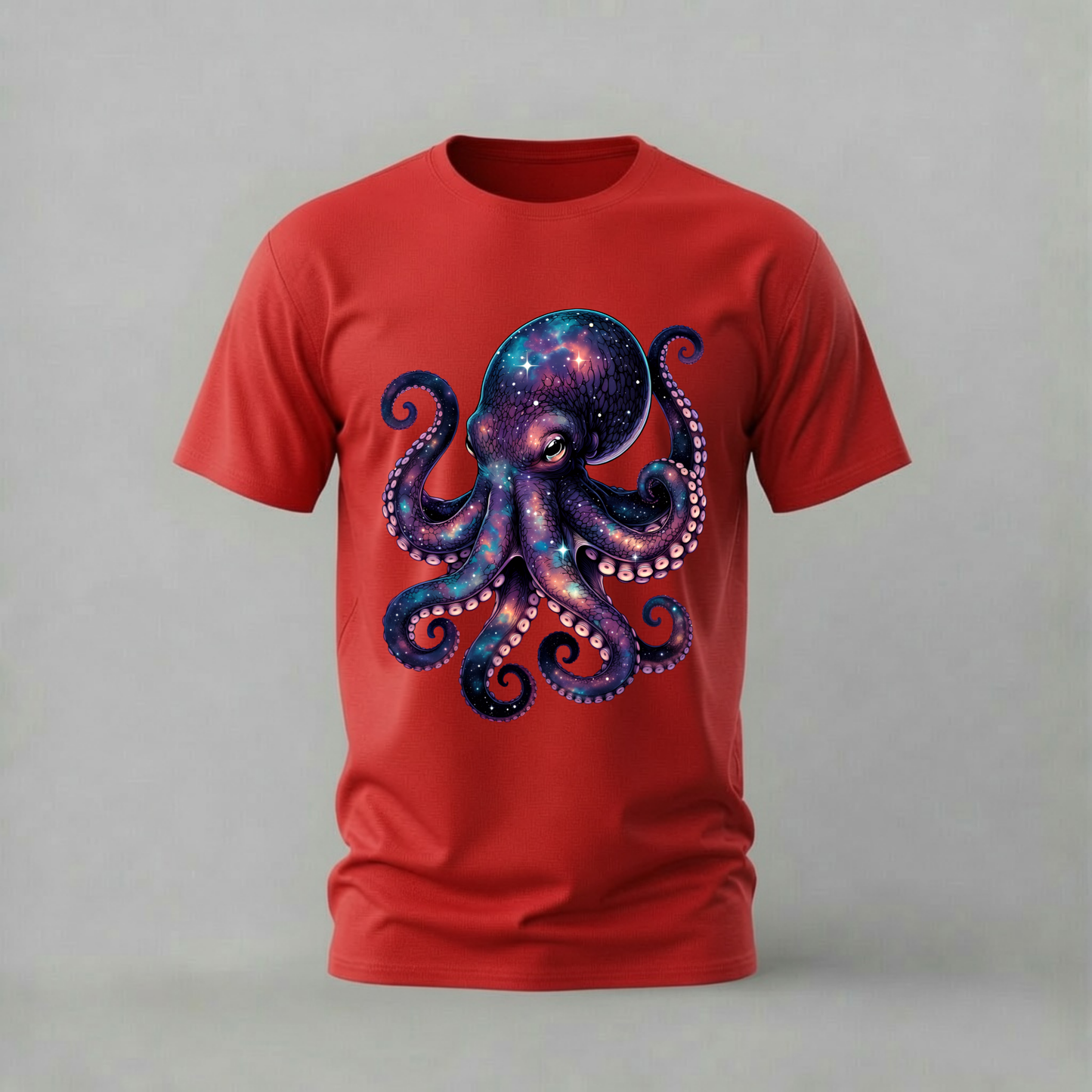 GALAXY OCTOPUS Graphic T-Shirt