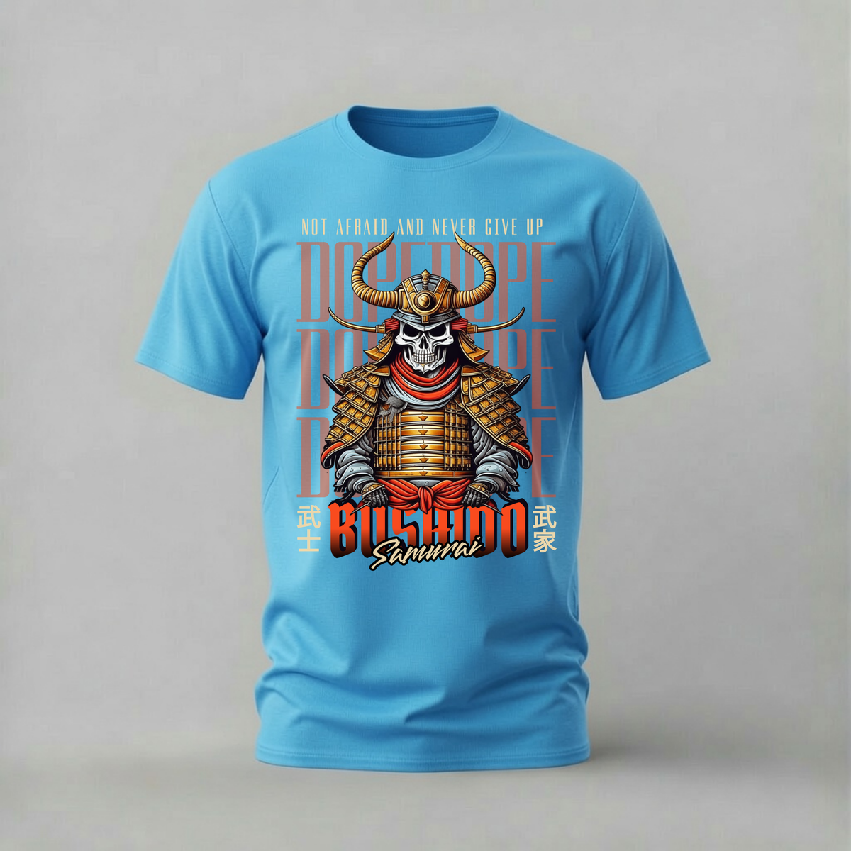 BUSHIDO DOPE SAMURAI Graphic T-Shirt