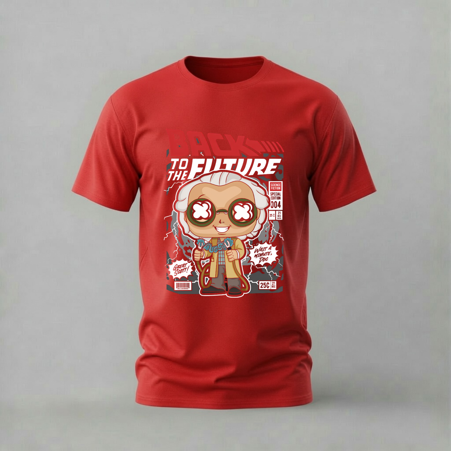BACK TO THE FUTURE Doc Brown Graphic T-Shirt