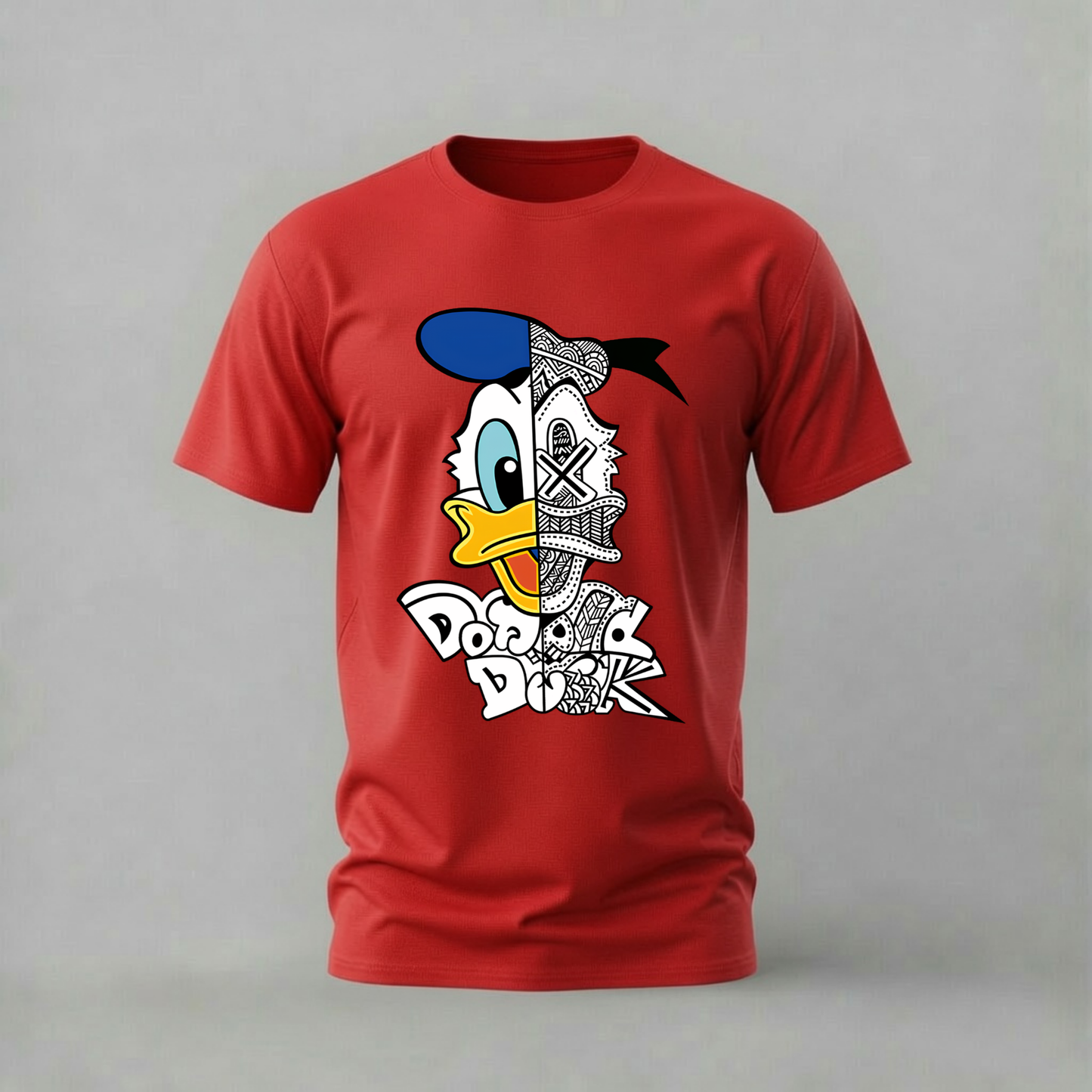 DONALD DUCK Street Art Graphic T-Shirt