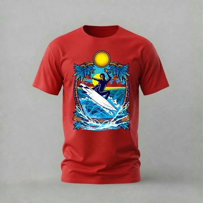 TROPICAL SURFER Graphic T-Shirt