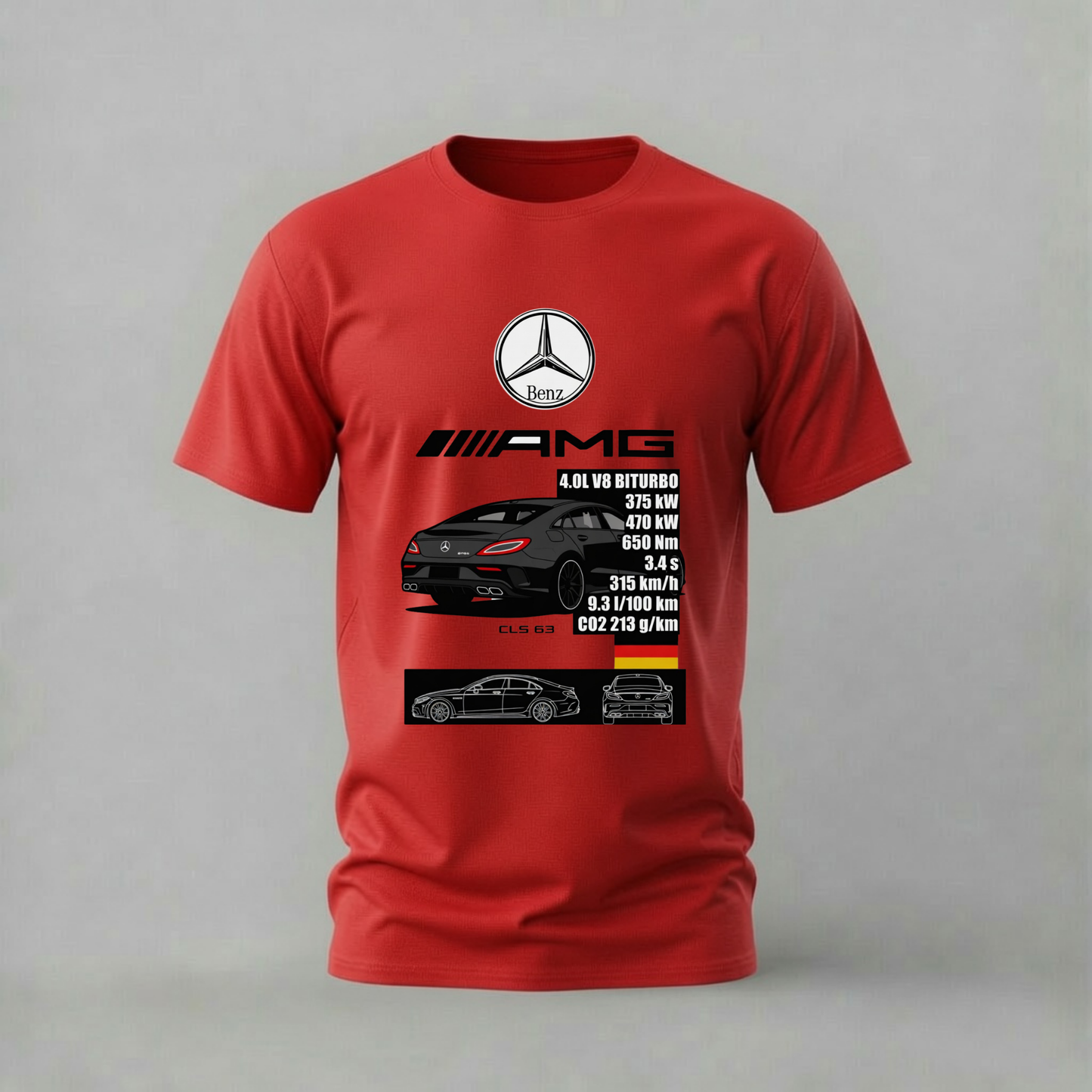 MERCEDES CLS 63 AMG Graphic T-Shirt