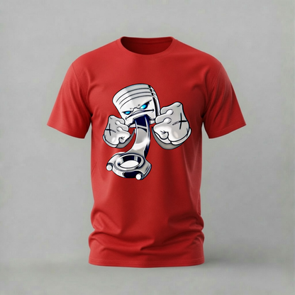 KAWS Style Piston Graphic T-Shirt