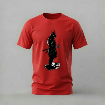 SAMURAI Silhouette Graphic T-Shirt