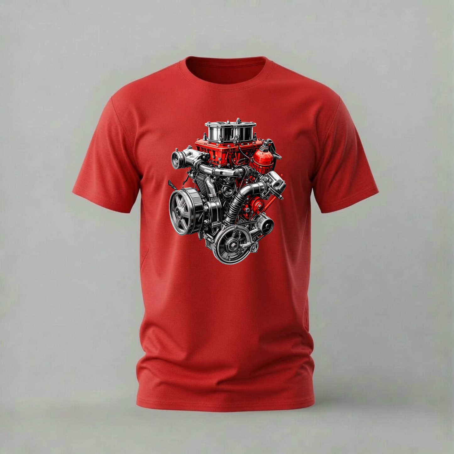 CHROME ENGINE Graphic T-Shirt