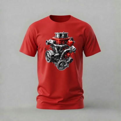 CHROME ENGINE Graphic T-Shirt