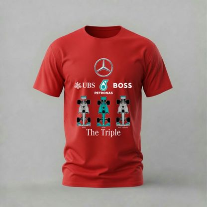 MERCEDES F1 The Triple Graphic T-Shirt