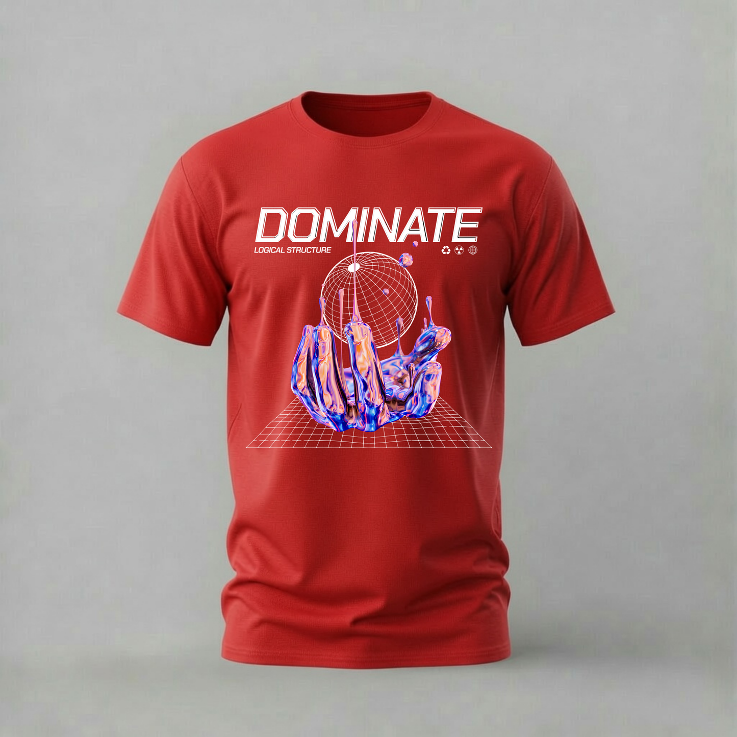 DOMINATE Logical Structure Graphic T-Shirt