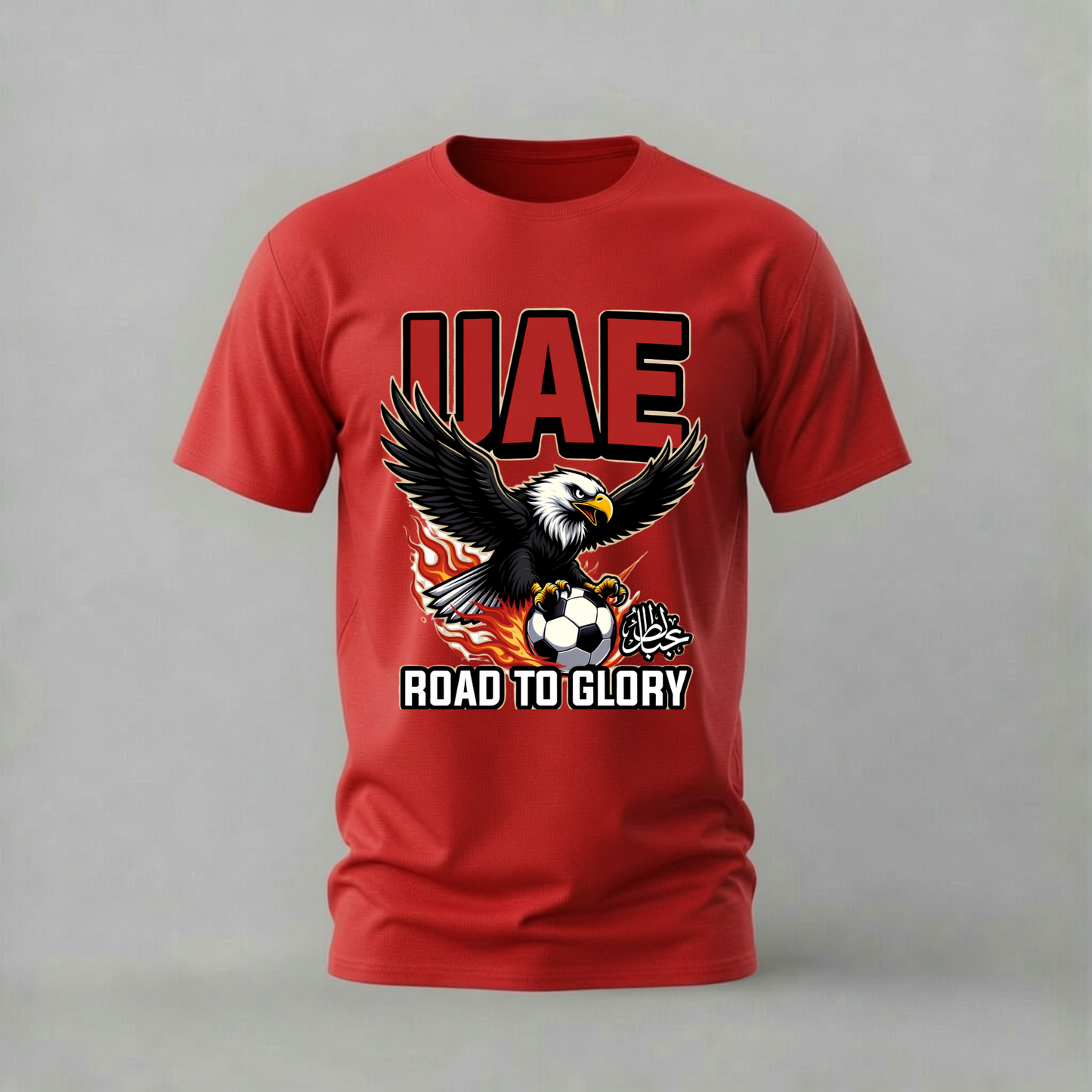 UAE Road to Glory Eagle Graphic T-Shirt