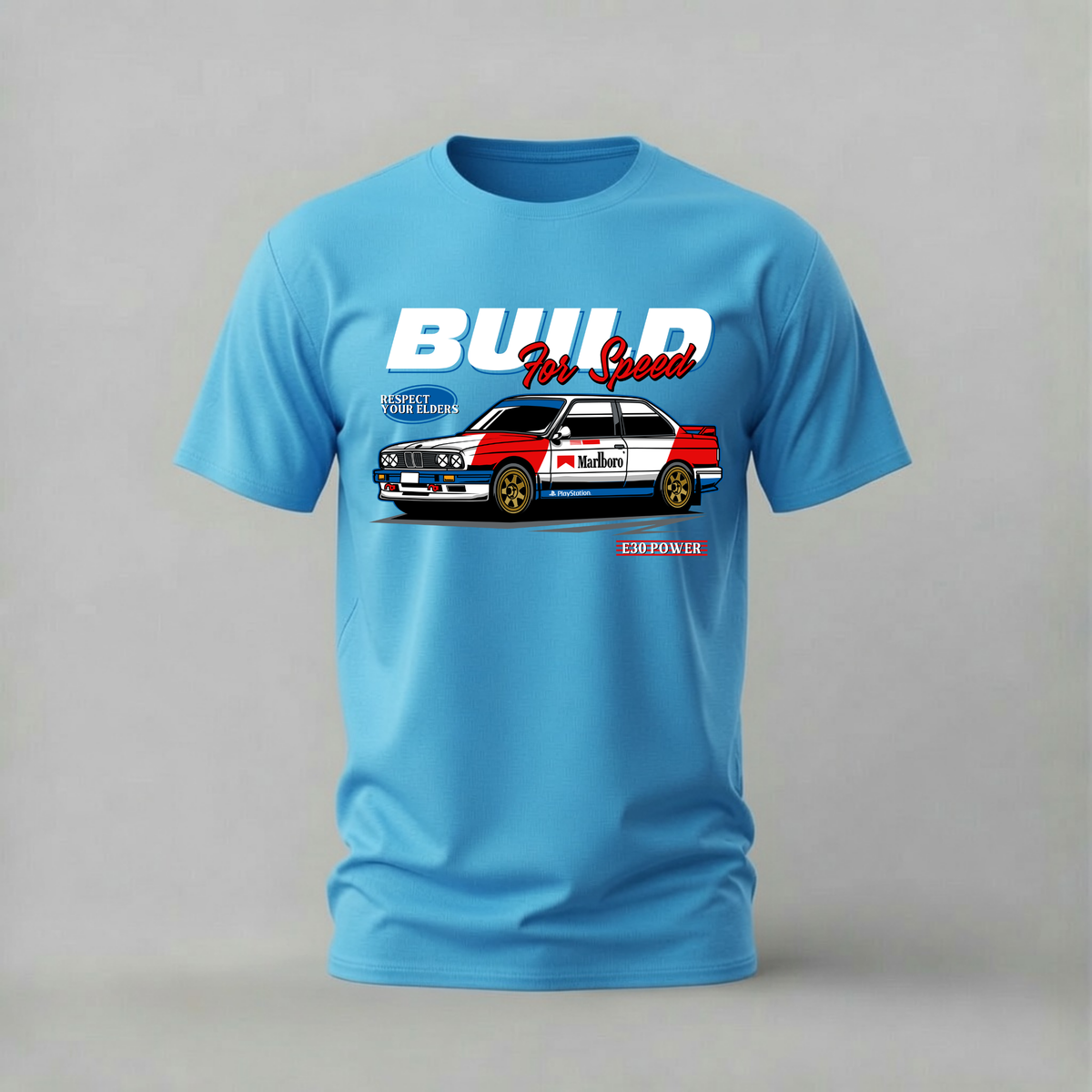 BUILD FOR SPEED E30 Graphic T-Shirt