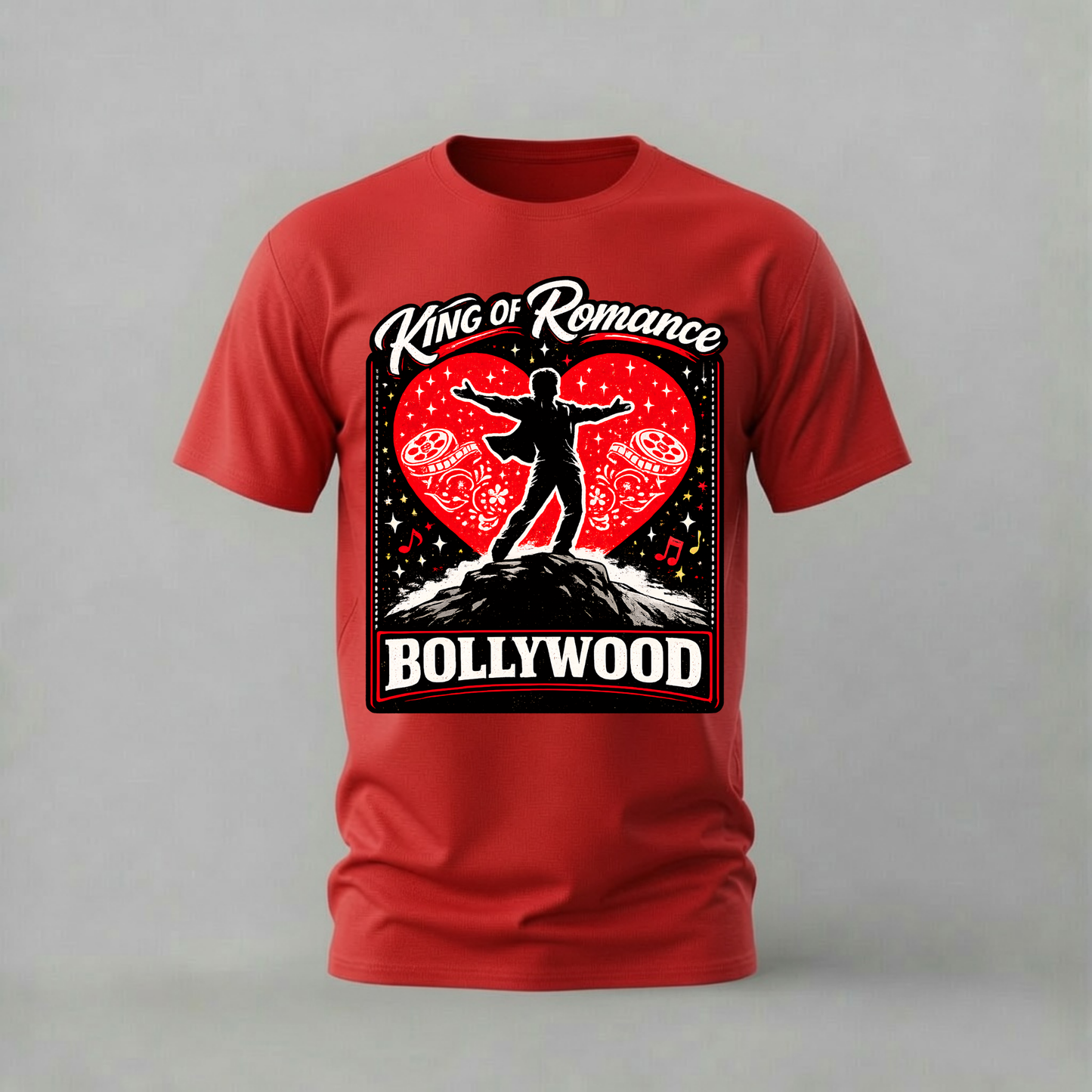 KING OF ROMANCE Bollywood Graphic T-Shirt