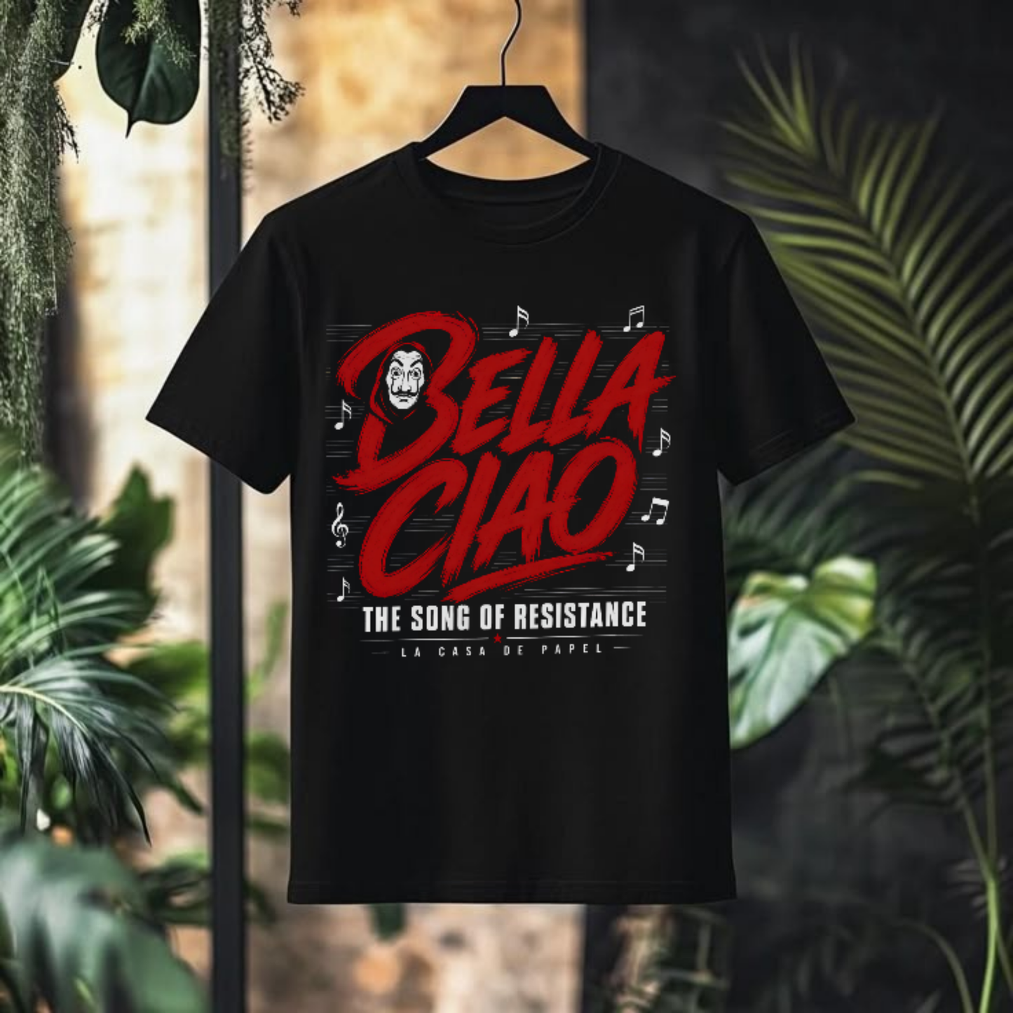Bella Ciao Song of Resistance Money Heist T-Shirt