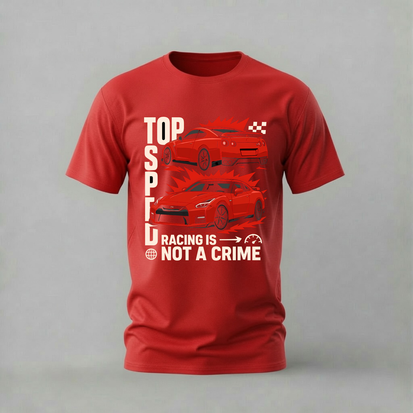 TOP SPEED RACING GT-R Graphic T-Shirt