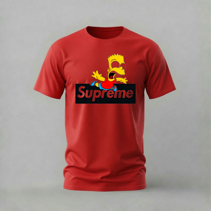 BART SIMPSON Supreme Graphic T-Shirt