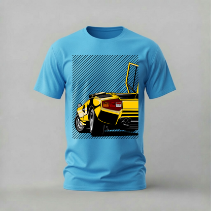 YELLOW LAMBORGHINI COUNTACH Graphic T-Shirt