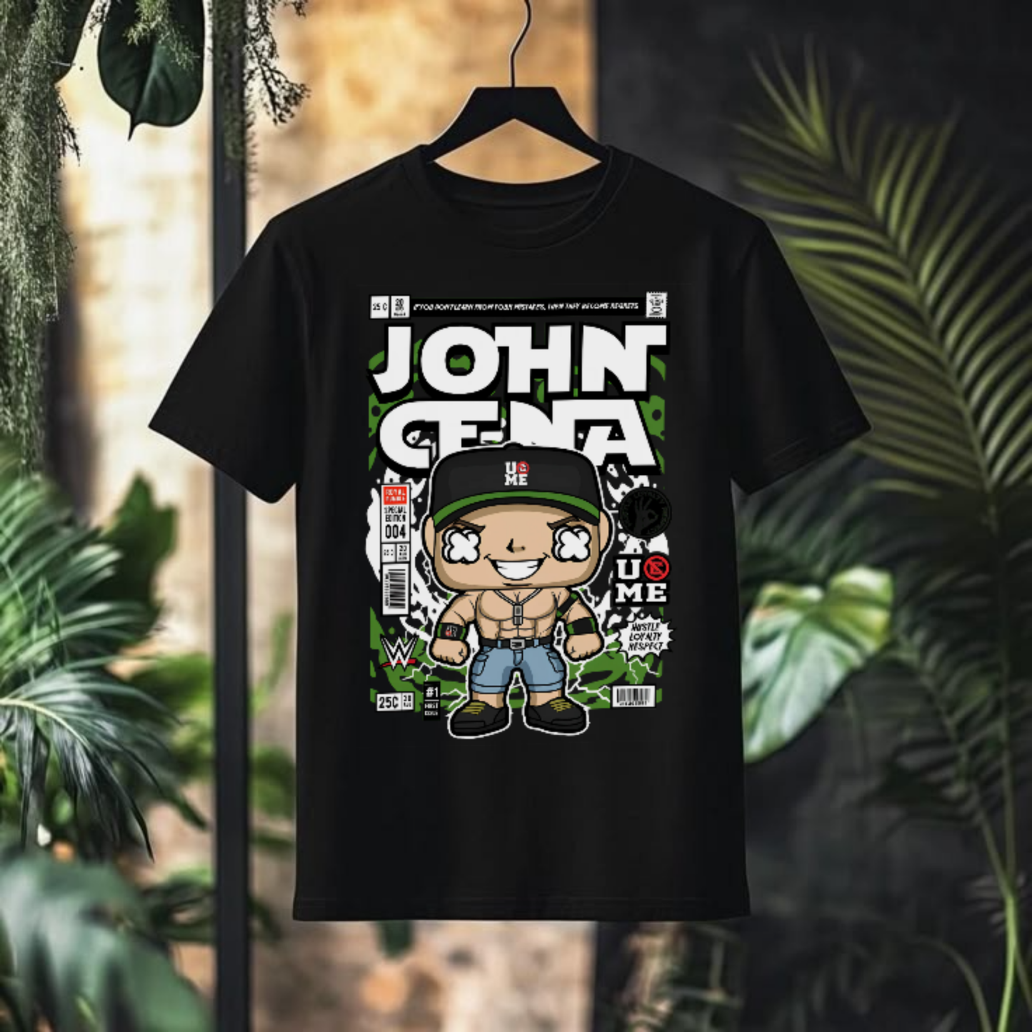 JOHN CENA Comic Style Graphic T-Shirt