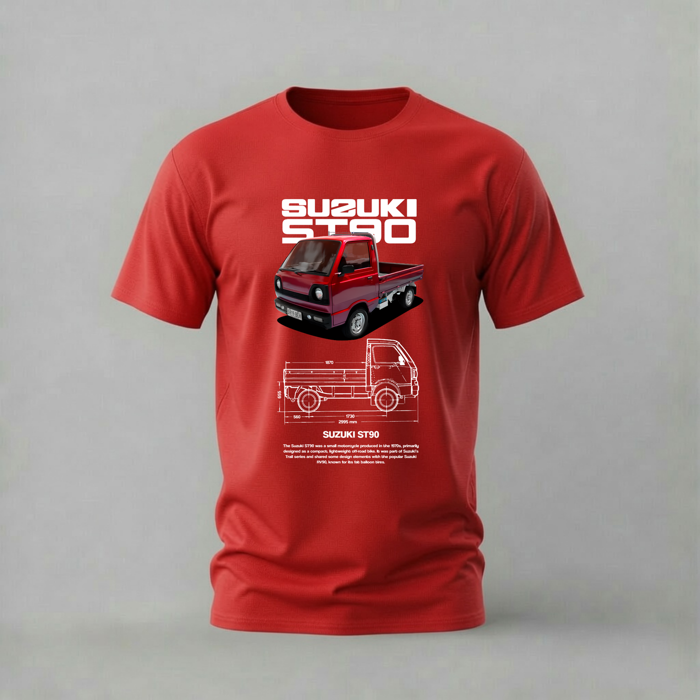 SUZUKI ST90 Mini Truck Graphic T-Shirt