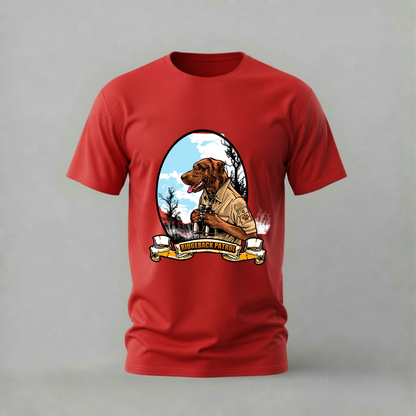 RIDGEBACK PATROL Dog Graphic T-Shirt