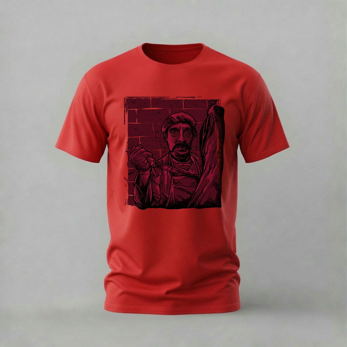 BUTCHER Knife Graphic T-Shirt