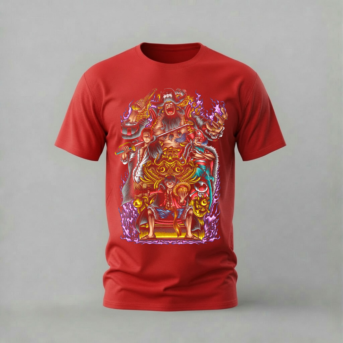 LUFFY THRONE LEGENDS Graphic T-Shirt