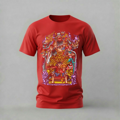 LUFFY THRONE LEGENDS Graphic T-Shirt