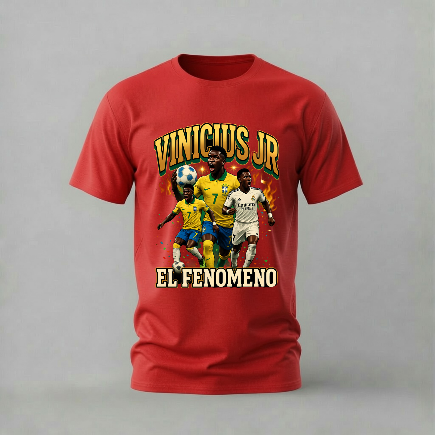 VINICIUS JR El Fenomeno Graphic T-Shirt