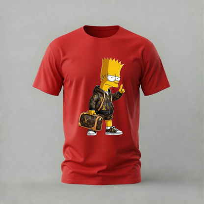 BART SIMPSON Louis Vuitton Graphic T-Shirt