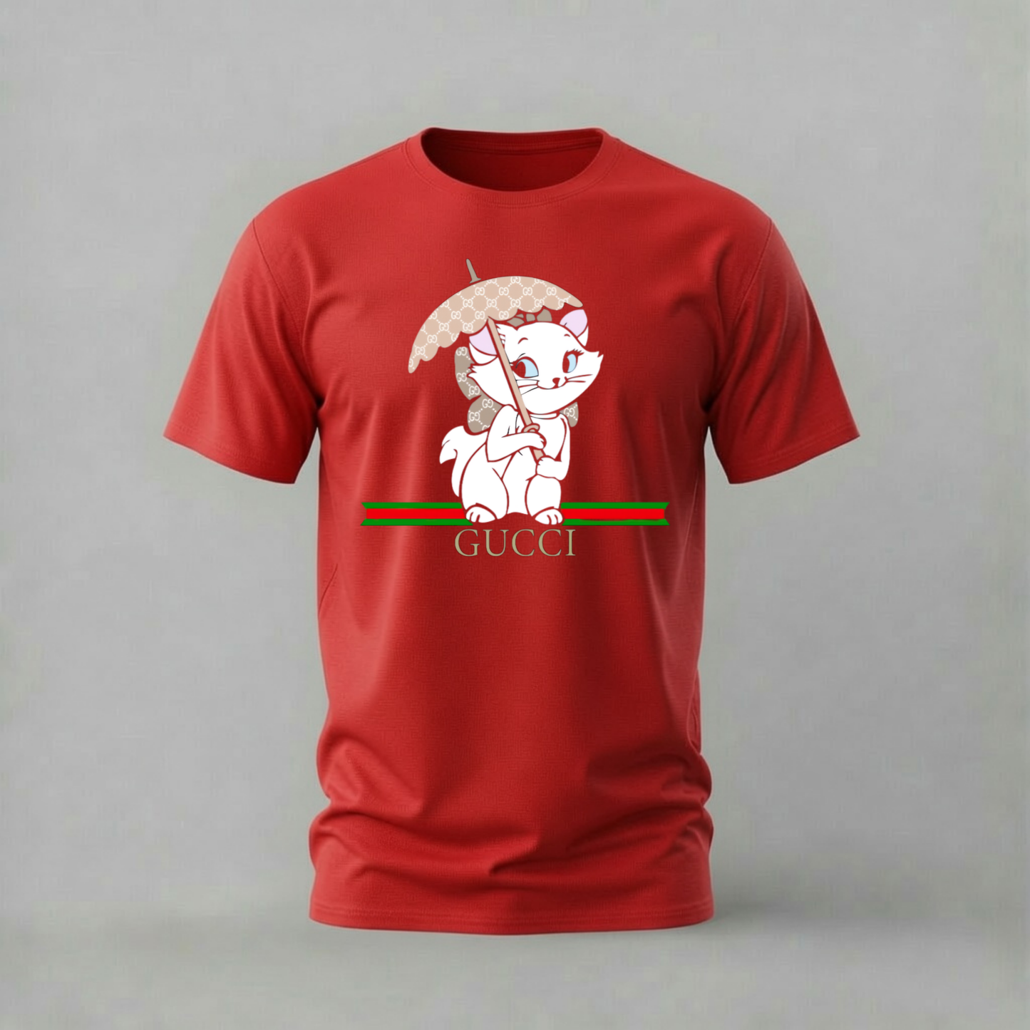 ARISTOCAT Gucci Style Graphic T-Shirt