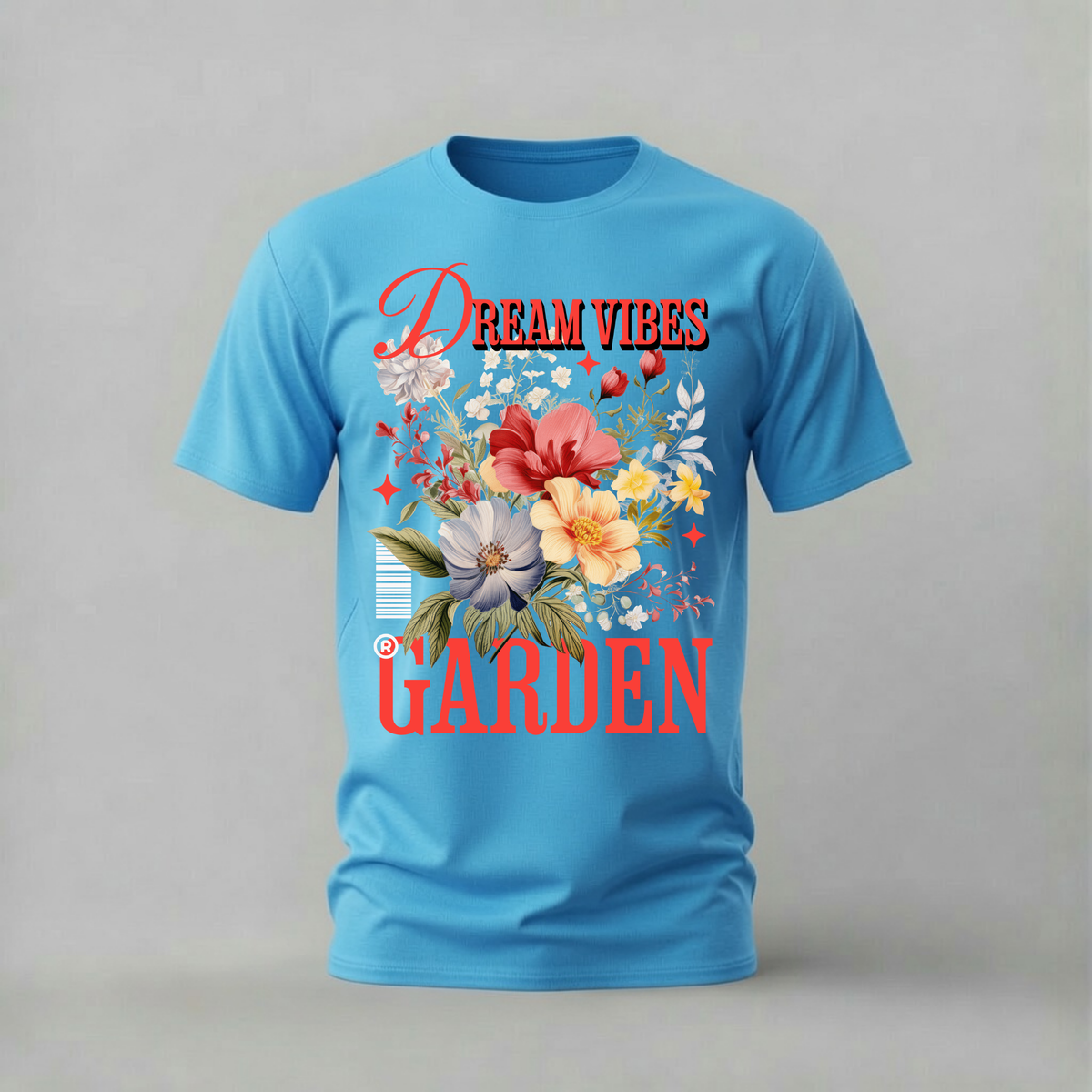 DREAM VIBES GARDEN Graphic T-Shirt