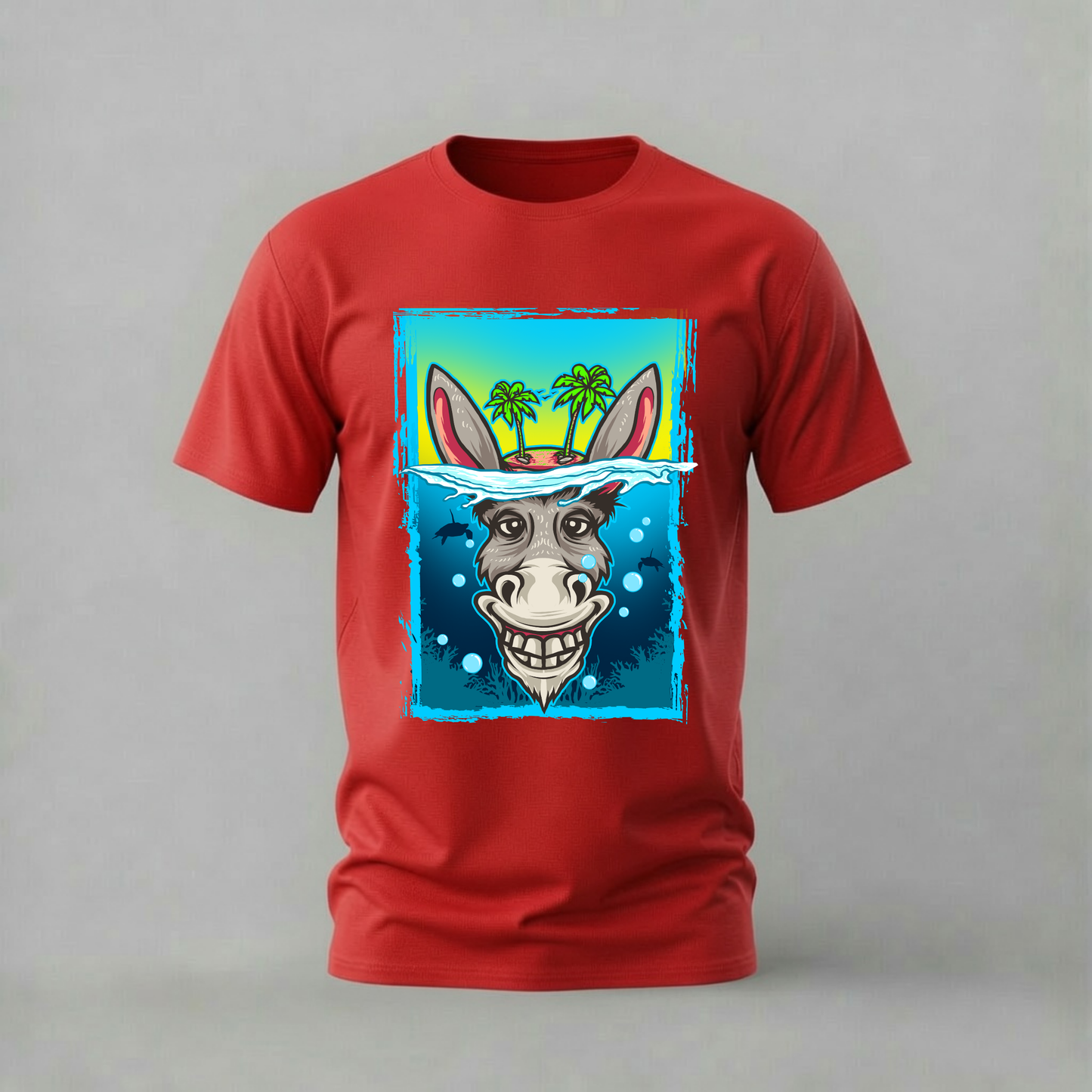 UNDERWATER DONKEY Graphic T-Shirt