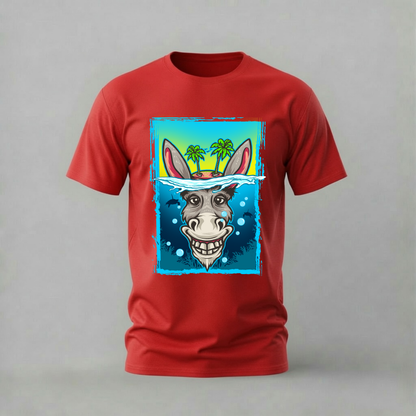 UNDERWATER DONKEY Graphic T-Shirt