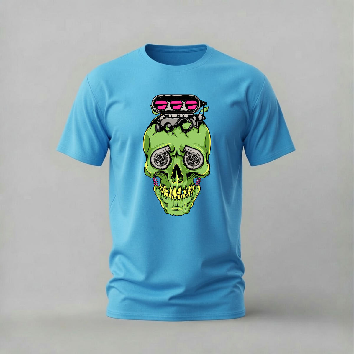 TURBO SKULL Graphic T-Shirt