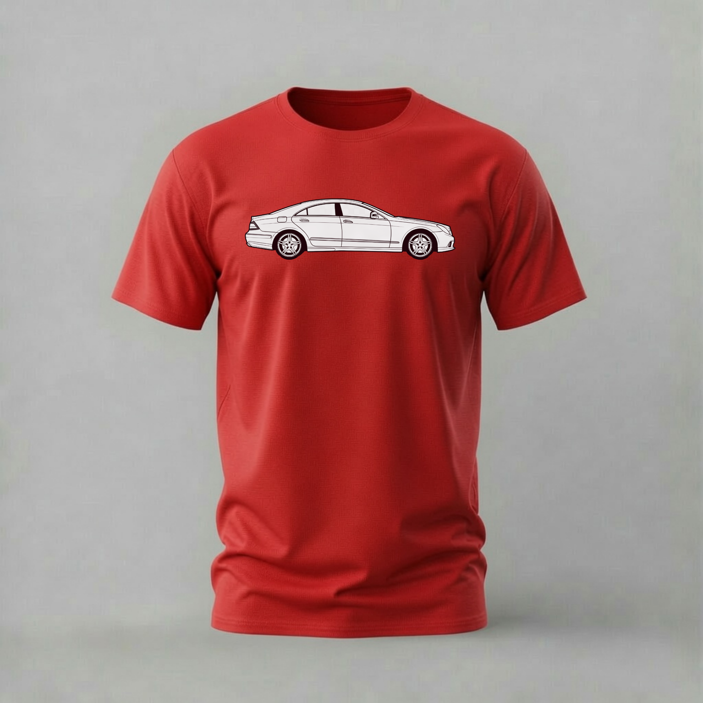 MERCEDES CLS Line Art Graphic T-Shirt